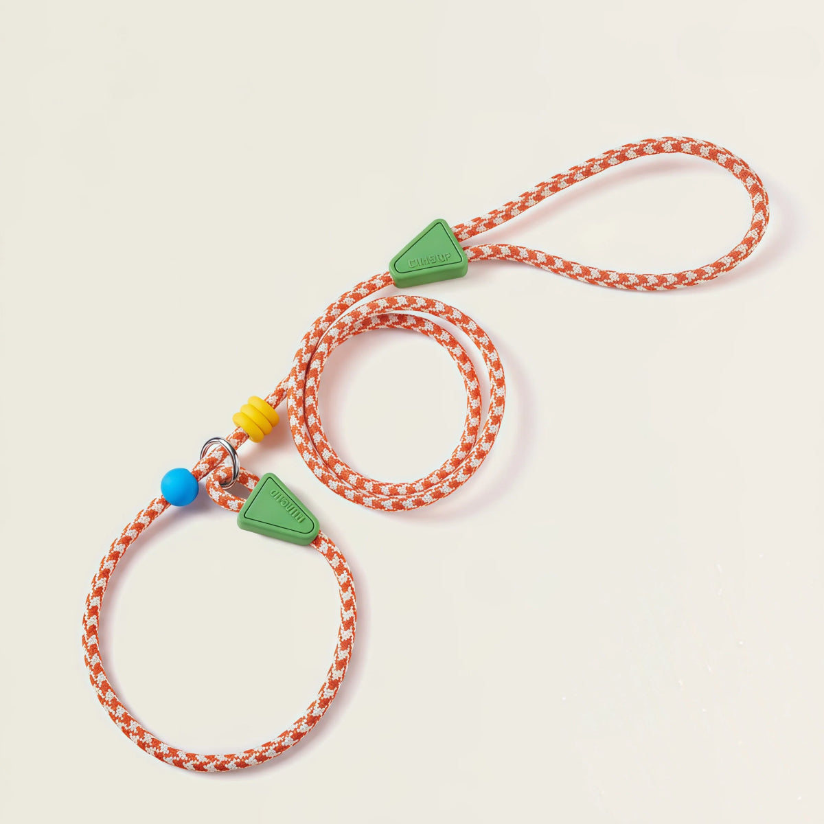 Canyon Red Braided Rope Dog Leash – Shock Absorbing